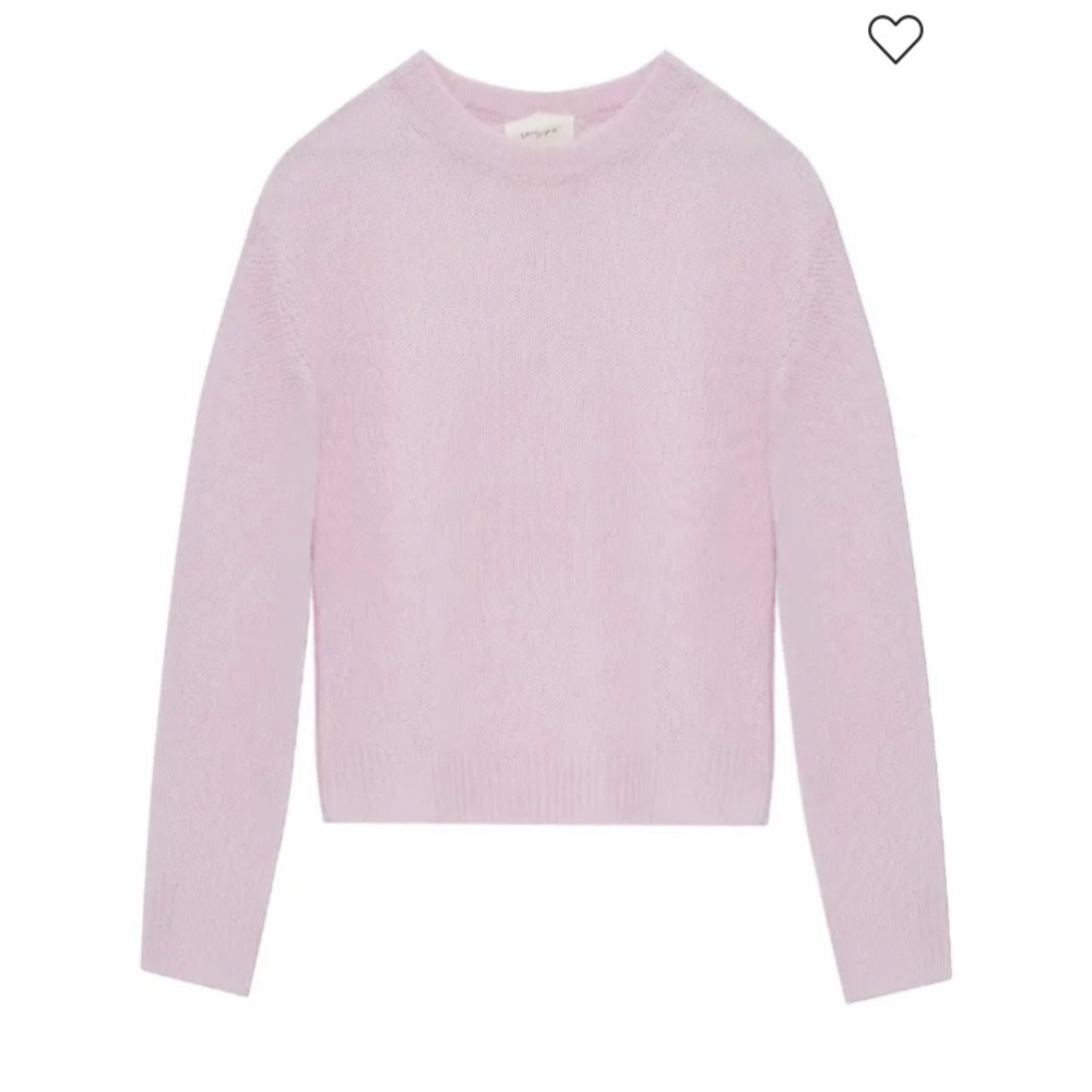 Women's Crewneck Sweater - Light Pink